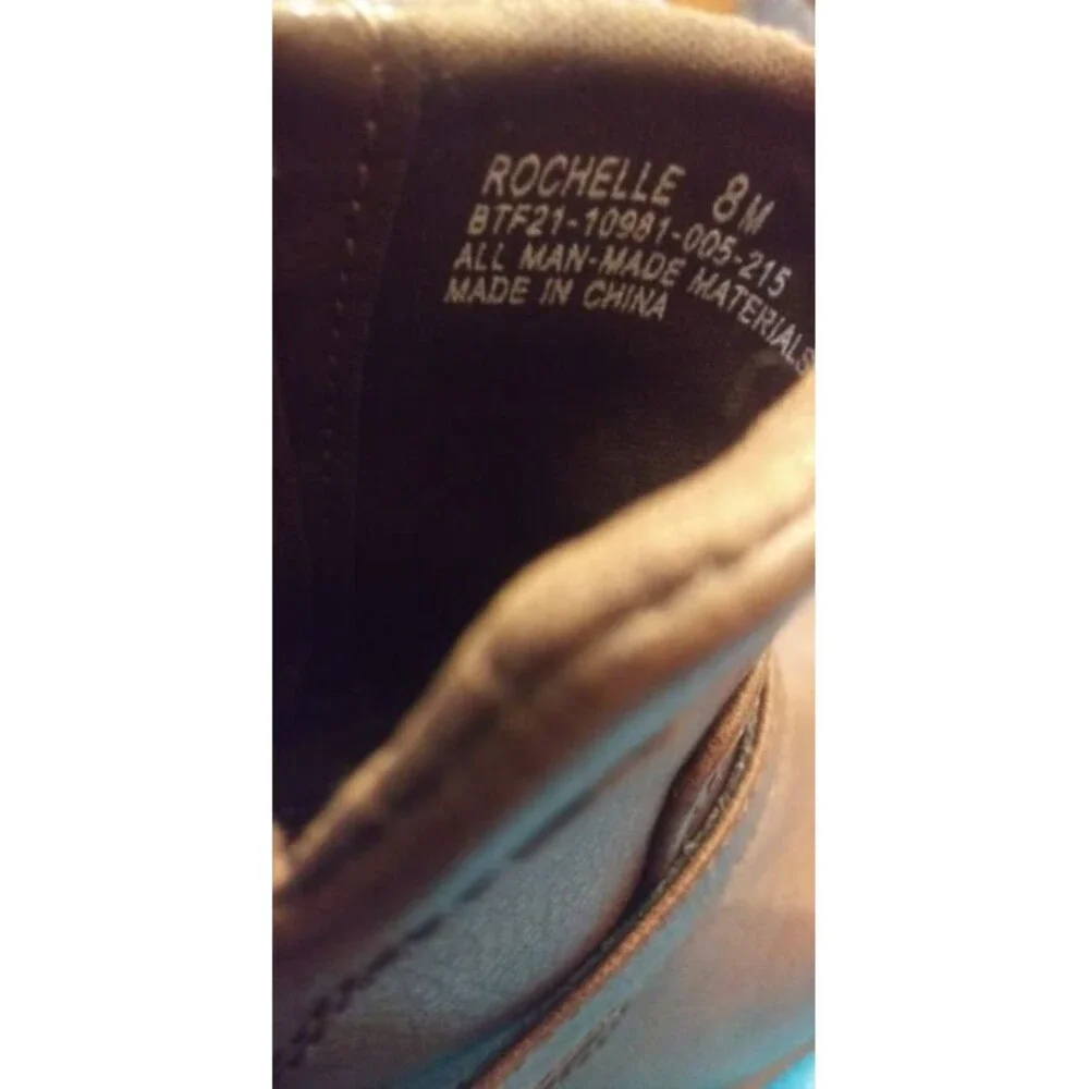 Bearpaw Ankle Boots – Women’s Size 8 – Brown Leather